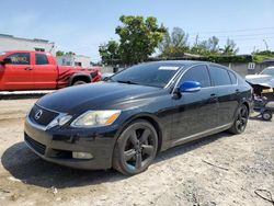Salvage cars for sale at Opa Locka, FL auction: 2009 Lexus GS 350