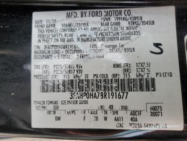 2011 Ford Fusion SE