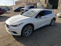 Salvage cars for sale from Copart Fredericksburg, VA: 2017 Infiniti QX30 Base