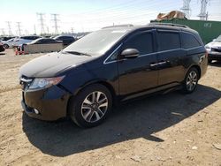 Salvage cars for sale at Elgin, IL auction: 2014 Honda Odyssey Touring