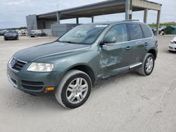 Salvage cars for sale at West Palm Beach, FL auction: 2005 Volkswagen Touareg 4.2