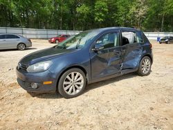 Salvage cars for sale at Austell, GA auction: 2012 Volkswagen Golf