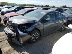 Salvage cars for sale from Copart San Martin, CA: 2017 Toyota Prius Prime