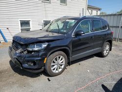 Salvage cars for sale at York Haven, PA auction: 2017 Volkswagen Tiguan Wolfsburg