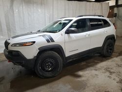 2015 Jeep Cherokee Trailhawk en venta en Ebensburg, PA