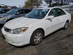 Salvage cars for sale from Copart New Britain, CT: 2004 Toyota Camry LE