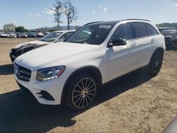 Salvage cars for sale at San Martin, CA auction: 2017 Mercedes-Benz GLC 300