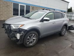 Salvage cars for sale at auction: 2017 Toyota Rav4 HV LE