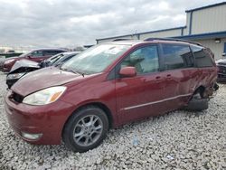 Salvage cars for sale at Wayland, MI auction: 2005 Toyota Sienna XLE