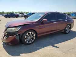 Salvage cars for sale at Fresno, CA auction: 2013 Honda Accord Sport