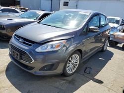 Salvage cars for sale at Vallejo, CA auction: 2017 Ford C-MAX SE