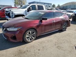 Carros salvage sin ofertas aún a la venta en subasta: 2019 Nissan Maxima S