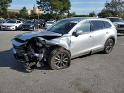 Salvage cars for sale from Copart San Martin, CA: 2021 Mazda CX-9 Touring