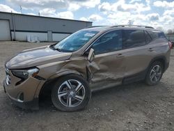 Salvage cars for sale from Copart Leroy, NY: 2018 GMC Terrain SLT