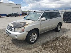 Salvage cars for sale from Copart Farr West, UT: 2006 Toyota Highlander Hybrid