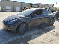 Salvage cars for sale at Wilmer, TX auction: 2022 Tesla Model Y