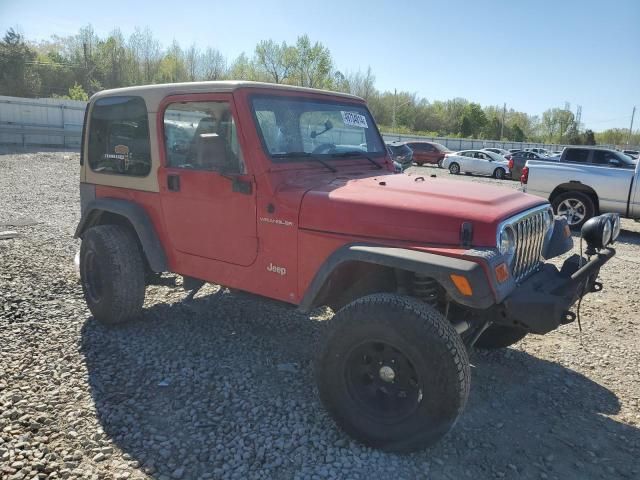 2001 Jeep Wrangler / TJ SE