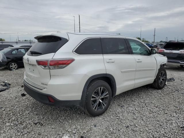 2016 Toyota Highlander XLE