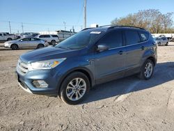 Salvage cars for sale at Oklahoma City, OK auction: 2018 Ford Escape SEL