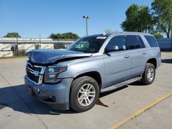 Buy Salvage Cars For Sale now at auction: 2015 Chevrolet Tahoe C1500 LT