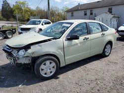 Salvage cars for sale at York Haven, PA auction: 2010 Ford Focus S