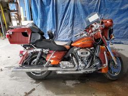 Salvage motorcycles for sale at Ellwood City, PA auction: 2010 Harley-Davidson FLHTCUSE5