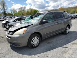 Salvage cars for sale from Copart Grantville, PA: 2005 Toyota Sienna CE