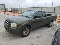 Salvage cars for sale from Copart Haslet, TX: 2003 Nissan Frontier King Cab XE