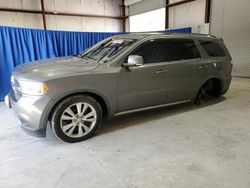 Salvage cars for sale from Copart Hurricane, WV: 2012 Dodge Durango Crew