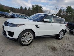 Salvage cars for sale at Mendon, MA auction: 2019 Land Rover Range Rover Sport HSE