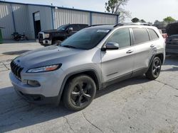 Salvage cars for sale at Tulsa, OK auction: 2016 Jeep Cherokee Latitude