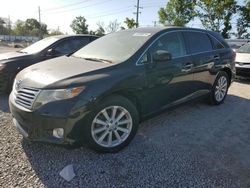 Salvage cars for sale at Riverview, FL auction: 2010 Toyota Venza