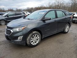 Salvage cars for sale at Ellwood City, PA auction: 2018 Chevrolet Equinox LS