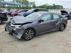 Salvage cars for sale at Spartanburg, SC auction: 2017 Honda Civic EX