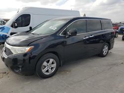 Salvage cars for sale at Grand Prairie, TX auction: 2013 Nissan Quest S