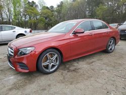 Salvage cars for sale from Copart Austell, GA: 2018 Mercedes-Benz E 300 4matic