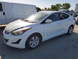 Vehiculos salvage en venta de Copart Sacramento, CA: 2016 Hyundai Elantra SE