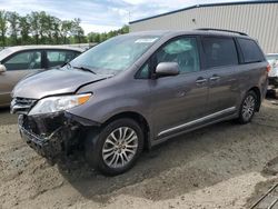 Toyota Sienna xle salvage cars for sale: 2020 Toyota Sienna XLE