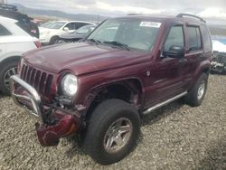 Salvage cars for sale from Copart Reno, NV: 2003 Jeep Liberty Limited