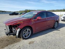 Ford salvage cars for sale: 2015 Ford Fusion Titanium Phev