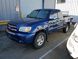 Salvage cars for sale from Copart Vallejo, CA: 2005 Toyota Tundra Access Cab SR5