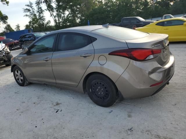 2016 Hyundai Elantra SE