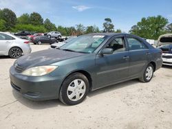 Salvage cars for sale at Hampton, VA auction: 2003 Toyota Camry LE