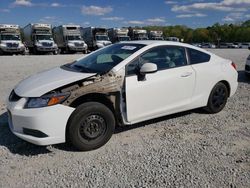 Honda salvage cars for sale: 2012 Honda Civic LX