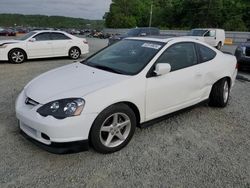 Salvage cars for sale from Copart Concord, NC: 2004 Acura RSX