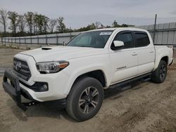 Salvage cars for sale at Spartanburg, SC auction: 2016 Toyota Tacoma Double Cab