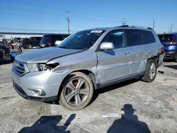 Toyota Highlander Limited salvage cars for sale: 2013 Toyota Highlander Limited