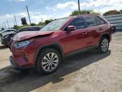 Vehiculos salvage en venta de Copart Miami, FL: 2020 Toyota Rav4 XLE Premium