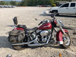 Salvage Motorcycles with No Bids Yet For Sale at auction: 2004 Harley-Davidson Flstci