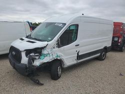 Salvage trucks for sale at Wilmer, TX auction: 2021 Ford Transit T-250